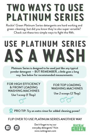 Platinum Series Active Wear Detergent